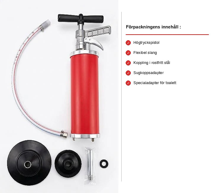 DrainBlaster Pro - Professionell högtrycksavstoppare